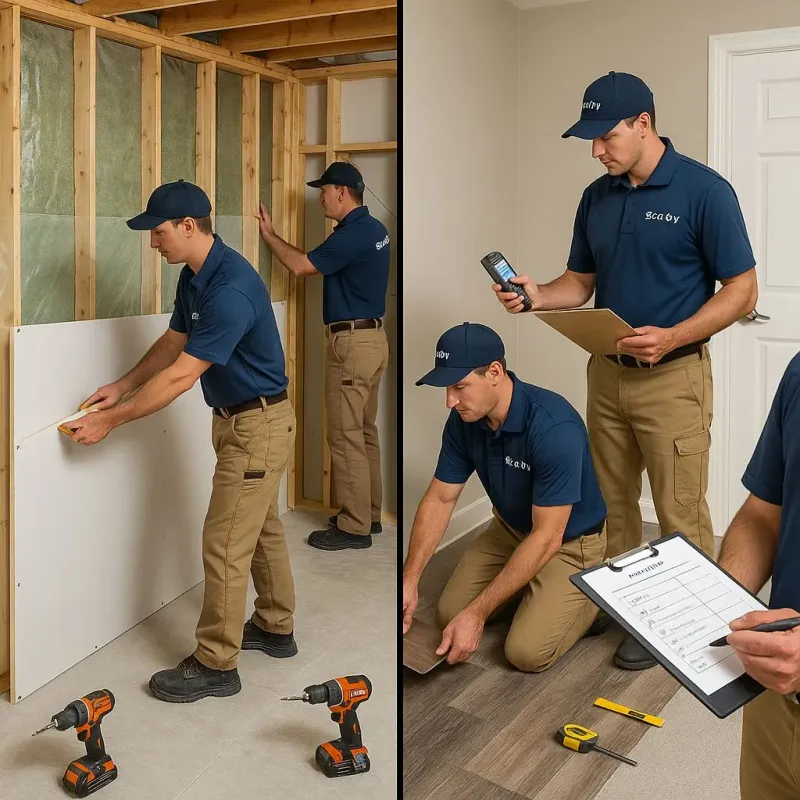 Repairs and Reconstruction process in Waynesboro, TN